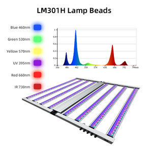 Lediland 1200W dẫn phát triển ánh sáng Kit thủy canh nhà máy 1000W quang phổ đầy đủ 4ft 800W lm301b 1000W cho Samsung nhôm nở cho - Product Image 3