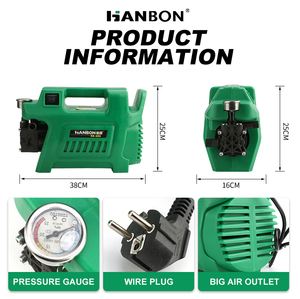 1800W High Power <b>Car</b> Wash <b>Machine</b> with Copper Motor and Pump Nozzle for Pressure Cleaning HB-141603 Model 220V 100Bar - Product Image 3