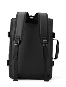 <span class=keywords><strong>Sac</strong></span> à dos pour ordinateur portable imperméable et antivol en PU, grande capacité, <span class=keywords><strong>sac</strong></span> de voyage portable avec fermeture à glissière pour hommes - Product Image 5