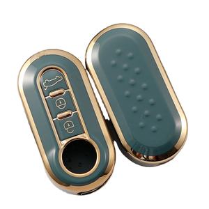 Usine En Gros TPU Clé De Voiture Couverture Accessoire De Protection pour <span class=keywords><strong>Fiat</strong></span> 500 500C 500L 500X Brava Ducato Fiorino <span class=keywords><strong>Panda</strong></span> Kia - Product Image 3