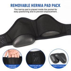 SHIWEI-5535 # <span class=keywords><strong>Ceinture</strong></span> de <span class=keywords><strong>hernie</strong></span> de soutien abdominal robuste pour femmes et hommes Protection post-chirurgicale contre la <span class=keywords><strong>hernie</strong></span> <span class=keywords><strong>ombilicale</strong></span> - Product Image 2