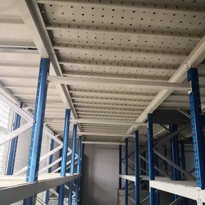 Industrie lager Selektiver Stahl Mehrstufiges Mezzanine-Racking-Bodens ystem Kunden spezifisches Stahl-Zwischen geschoss