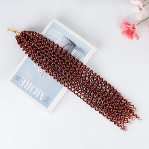 Extensions de cheveux torsadés au crochet de 18 pouces en gros, extensions de tresses torsadées faites à la main pour femmes africaines - Product Image 2
