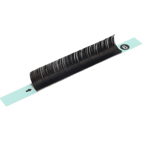 Pestañas Postizas Hechas a Mano Personalizadas, D+ Pelo Plano para Rizado, Proteína de Seda, Punta Doble, Pestañas para Injerto - Product Image 4
