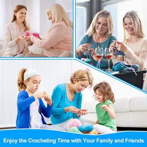 เข็มโครเชต์อะลูมิเนียมเคลือบเซรามิก 73121 Ariste, เข็มโครเชต์เซรามิกอะลูมิเนียมสำหรับงานเย็บปักถักร้อยและงานถักโครเชต์ - Product Image 6