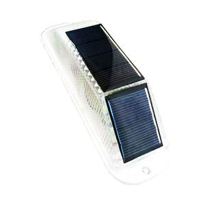 Luz de advertencia estroboscópica <span class=keywords><strong>solar</strong></span> LED Premium de alta calidad, carcasa IP68, conos de tráfico en carretera, poste delineador - Product Image 2