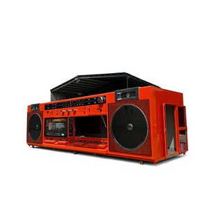 Radio Multifuncional Grande con Forma de Tienda Móvil para Snacks, Café y Conveniencia - Product Image 6