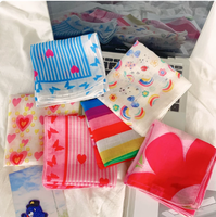 Katoenen bandana, zweet absorberend, ademend, machinewasbaar, opvouwbaar, herbruikbaar, geschikt voor buiten sport, werk, zonbescherming, OEM ODM beschikbaar