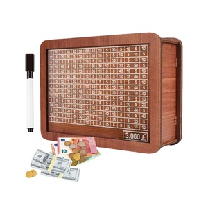 Hucha de madera ecológica, hucha hecha a mano para niños y adultos, hucha de madera, hucha rústica para uso en el hogar y la Oficina - Product Image 2