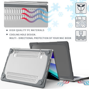 Accessori Per il portatile Duro di Protezione del PC TPU materiale Della Copertura di Shell di Caso per <span class=keywords><strong>macbook</strong></span> <span class=keywords><strong>pro</strong></span> 16 pollici - Product Image 2