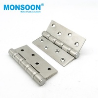 Charnière à ressort cachée à pivot plat en acier inoxydable 304/316, moderne, nickelée, silencieuse, pour portes et fenêtres de maison