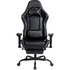 Sedia da Gaming Ergonomica in Pelle e Tessuto, Girevole, Regolabile in Altezza, Miglior Rapporto Qualità-Prezzo, Personalizzabile per Ufficio e Computer - Product Image 1