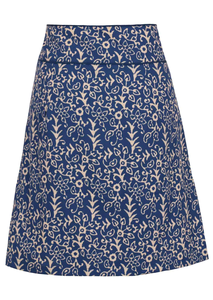 Falda Midi de Algodón 100% con Estampado Floral al por Mayor, Diseño de Cintura Alta Cómodo y Ligero para el Día a Día - Product Image 5