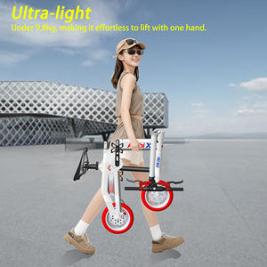 Nouveau modèle 2026 : Vélo électrique de ville pliable ultra-léger de 10 pouces sans chaîne, avec batterie au lithium et freins à disque hydrauliques, fabriqué par impression 3D - Product Image 3