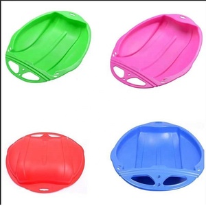 Soucoupe de neige en plastique pour l'extérieur, traîneau rond pour la plage d'hiver - Product Image 5