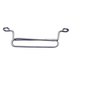 บังโคลนหน้ารถมอเตอร์ไซค์พร้อมขายึดแบบคลิปหนีบสายไฟ ระยะห่างรู 110 มม. เหมาะสำหรับอะไหล่ฮอนด้า CT50, CT70, ST50 และ ST70 - Product Image 1