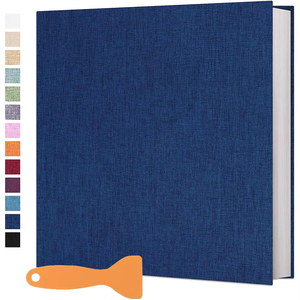Álbum de Fotos Grande de Color Sólido, Álbumes Autoadhesivos para Librería, 20 Hojas/40 Páginas, Almacenamiento de Fotos de Bebés, Familiares, Aniversarios y Bodas - Product Image 2