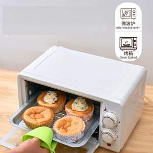 Emballages <span class=keywords><strong>de</strong></span> Cupcake Feuille Forme PET <span class=keywords><strong>Film</strong></span> Plateau à pain pour la cuisson des gâteaux Cupcakes Muffins Parchemin Cupcake Doublures Moulin à vent <span class=keywords><strong>Classique</strong></span> - Product Image 6