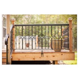 Ace Design classico usato <span class=keywords><strong>ringhiere</strong></span> per scale in ferro battuto in ferro battuto - Product Image 3