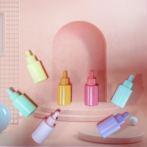 15 मिलीलीटर 20 मिलीलीटर 30 मिलीलीटर 30 मिली लक्जरी स्किनकेयर एक्रिलिक प्लास्टिक ग्लास की बोतलें कॉस्मेटिक पैकेजिंग क्रीम पंप ग्लास जार और बोतलें सेट - Product Image 3