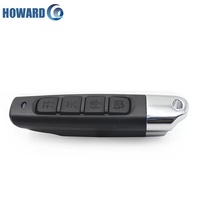 Télécommande universelle 433MHz, 4 canaux, pour ouvre-porte de garage, duplicateur ABS, code clonage, clé de voiture, télécommande RF