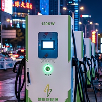 Nouvelle station de recharge rapide pour véhicules électriques Ganzhong GZ-DC-160L-2 DC, interface combinée CCS2 7kW-240kW, IP55, extérieur, entrée 380V, OCPP1.6, CE, TUV