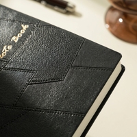 Coffret Cadeau de Luxe Personnalisé avec Logo, Carnet en Cuir Grain Litchi Style Vintage, Idéal pour Entreprises et Promotion, Vente en Gros