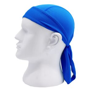 Cyclisme en plein air évacuation de la sueur queue courte 17 couleurs serre-tête Durags pour hommes et femmes faveurs respirant sport Turban Pirate chapeau - Product Image 6