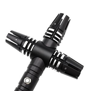 TXQSABER C02 Métal Poignée <span class=keywords><strong>Sabre</strong></span> Lumineux Force 10 set Soundfonts Cosplay Dueling <span class=keywords><strong>Sabre</strong></span> lame Réglage du Volume LED Jouets <span class=keywords><strong>Kylo</strong></span> Ren - Product Image 2