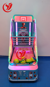 Juego de tiro de baloncesto de Metal que funciona con monedas de Arcade de alta calidad, armario de entretenimiento para niños, pelotas de baloncesto - Product Image 6