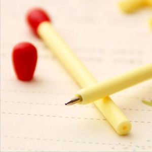 Bolígrafo de Plástico con Forma de Fósforo, Diseño Creativo de Dibujos Animados, con Logotipo Personalizado, Ancho de Escritura de 1.0 mm, Regalo de Papelería para Niños, Venta al Por Mayor - Product Image 2