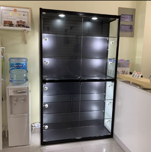 Vitrine <span class=keywords><strong>murale</strong></span> cosmétique multifonctionnelle à vision complète, verrouillable, présentoir à <span class=keywords><strong>bijoux</strong></span>, éclairage LED, <span class=keywords><strong>armoire</strong></span> à curiosités, jouets - Product Image 5