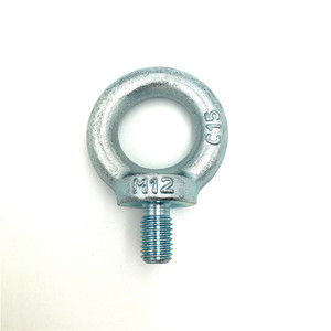 Parafuso Olhal M10*50 UNC Zincado Azul e Branco de Alta Qualidade Grau 4.8 e Grau 8.8 para Cargas Pesadas - Product Image 5