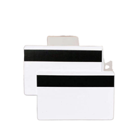Carte-clé automatique blanche en PVC 1k, puce intelligente NFC RFID F08, étanche/résistante aux intempéries, 13,56 MHz, format carte de visite, pour usage animalier