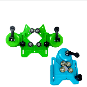 ตัวระบุตำแหน่งหลุมถ้วยดูดสำหรับกระเบื้องแก้ว5-83มม. กันลื่นคู่มือเจาะเซรามิกลายหินอ่อนลายครามปราศจากรอยร้าว - Product Image 2