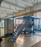 Horno de Grafitización por Inducción Vertical ZHONGYI 3200 de Ultra Alta Temperatura con Ahorro de Energía IGBT del 15% y Control Remoto PLC