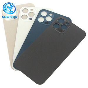 Sostituzione del vetro posteriore grande foro lotto Cover posteriore per <span class=keywords><strong>iPhone</strong></span> 11 <span class=keywords><strong>12</strong></span> 13 14 Pro Max Cover posteriore per Apple <span class=keywords><strong>iPhone</strong></span> <span class=keywords><strong>accessori</strong></span> - Product Image 1