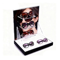 Support de présentation pour lunettes de soleil AURORA, présentoir transparent pour lunettes, organisateur, design personnalisable pour un montage facile, magasin de détail