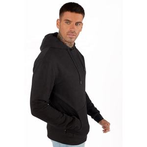 Logo personnalisé en vrac surdimensionné 320gsm coton sweat à capuche hommes poids lourd blanc décontracté hommes à capuche noir polaire pull à capuche 2023 - Product Image 4