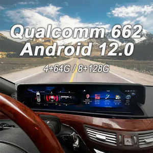 Autostereo 12.3 pouces pour Mercedes Benz classe S W221 à W222 double écran Android Radio Cluster Instrument numérique stéréo mise à niveau - Product Image 3