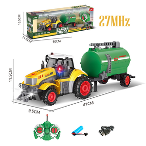 <span class=keywords><strong>Camion</strong></span> Giocattolo SINO 27MHz Scala 1:24 Trattore R/C a 4 Canali con Rimorchio Ribaltabile e Luci <span class=keywords><strong>Camion</strong></span> Agricoli - Product Image 4