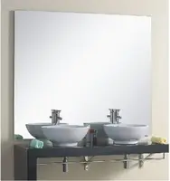 Specchio da bagno inciso dal design moderno di moda contemporanea
