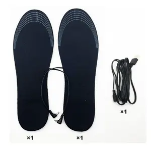 Insoles Heated USB Electric Foot Warming Pad Feet Warmer Pad Mat Winter Outdoor Sports Heating Insoles Winter Warm