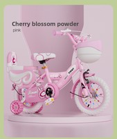 Vélo d'entraînement pliable pour enfants avec roues stabilisatrices, 1-12 ans, garçons et filles, pliable, 12-20 pouces, avec siège arrière