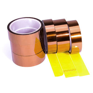 High Temperature Resistant Gold Finger Tape for Circuit Board Brown <strong>PI</strong> Battery Wrap Low Voltage Application High Adhesive Paper - Product Image 2