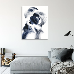 Hug People Painting Love Art Pintura al óleo hecha a mano para decoración del hogar - Product Image 1