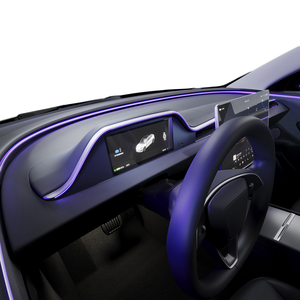 Affichage tête haute du tableau de bord des instruments de 8.9 pouces pour <span class=keywords><strong>Tesla</strong></span> Model <span class=keywords><strong>3</strong></span> Highland <span class=keywords><strong>HUD</strong></span> Screen Support Carplay avec lumière ambiante - Product Image 1