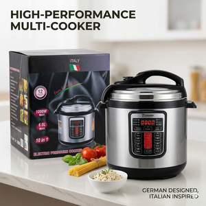Cuisinière à pression électrique de haute qualité 6L 1000W en acier inoxydable, multicuiseur numérique, cuiseur à riz, soupière - Product Image 2