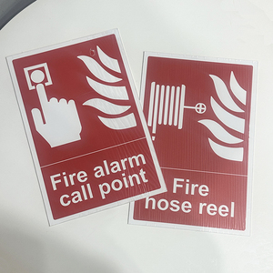 Fabrika fiyat toptan plastik PVC elektrik tehlike emniyet uyarı işareti - Product Image 5