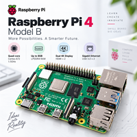 Raspberry Pi 4 Model B 1GB Komputer Papan Tunggal Quad Core SBC untuk IoT, Robotika, dan Pengembangan Tertanam